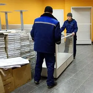 Перевозка магазина на Газели с грузчиками